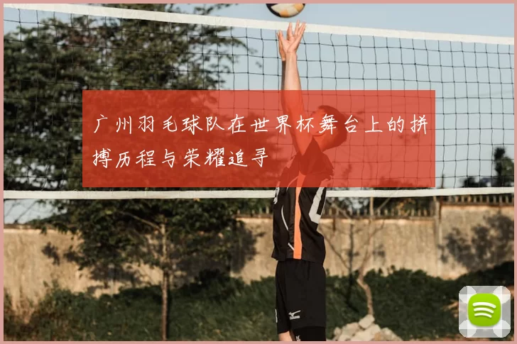 广州羽毛球队在世界杯舞台上的拼搏历程与荣耀追寻